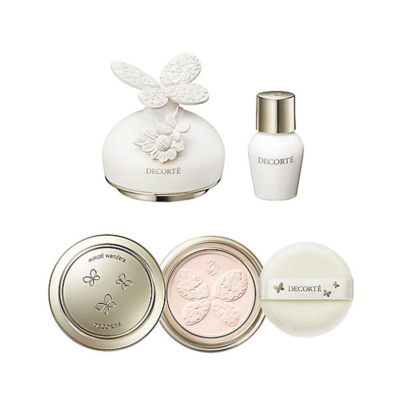 DECORTE Marcel Wanders Collection Face Powder, Fragrance Stone, and Fragrance Oil Collection