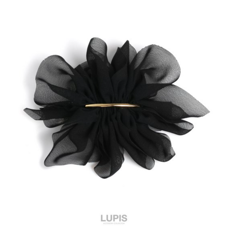 Lupis Gathered Chiffon Hair Clip