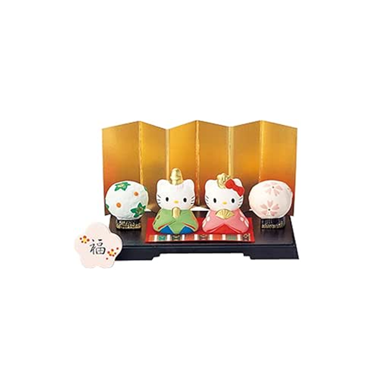 Sanrio Hello Kitty and Dear Daniel Girls' Day Ceramic Centerpiece