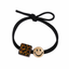 LUPIS Smiley Face & Leopard Print Square Hair Tie