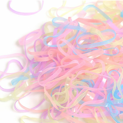 LUPIS Colorful Pastel Hair Elastics