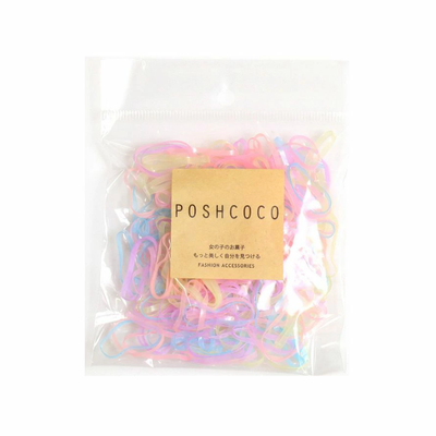 LUPIS Colorful Pastel Hair Elastics