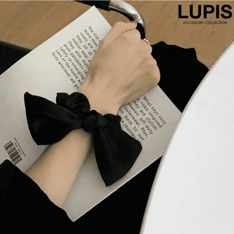 LUPIS  Matte-Satin Hair Tie v2562
