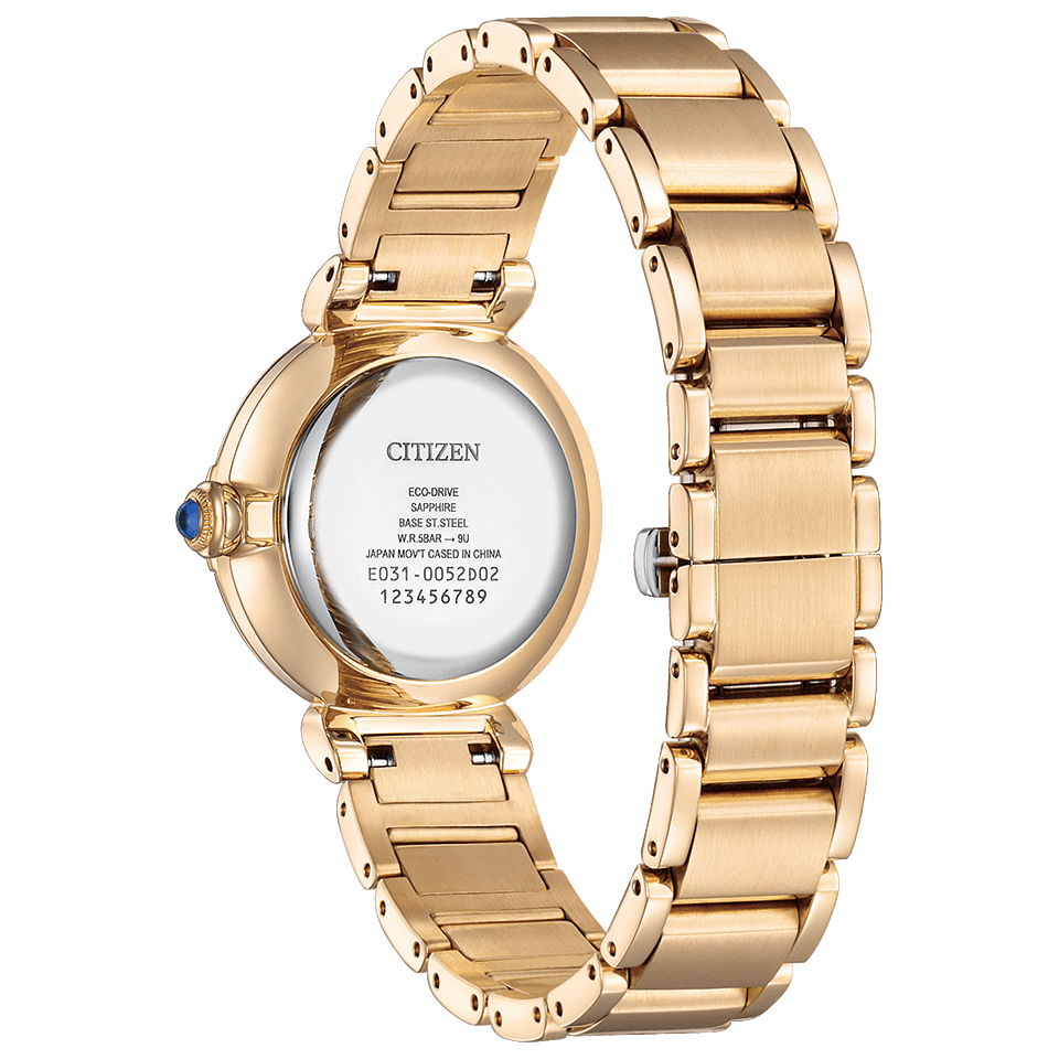 CITIZEN ROUND Collection Silver/Gold EM1060-87N
