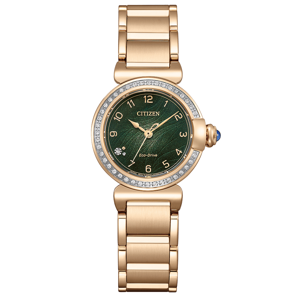 CITIZEN ROUND Lily of the Valley Mini Model Watch
