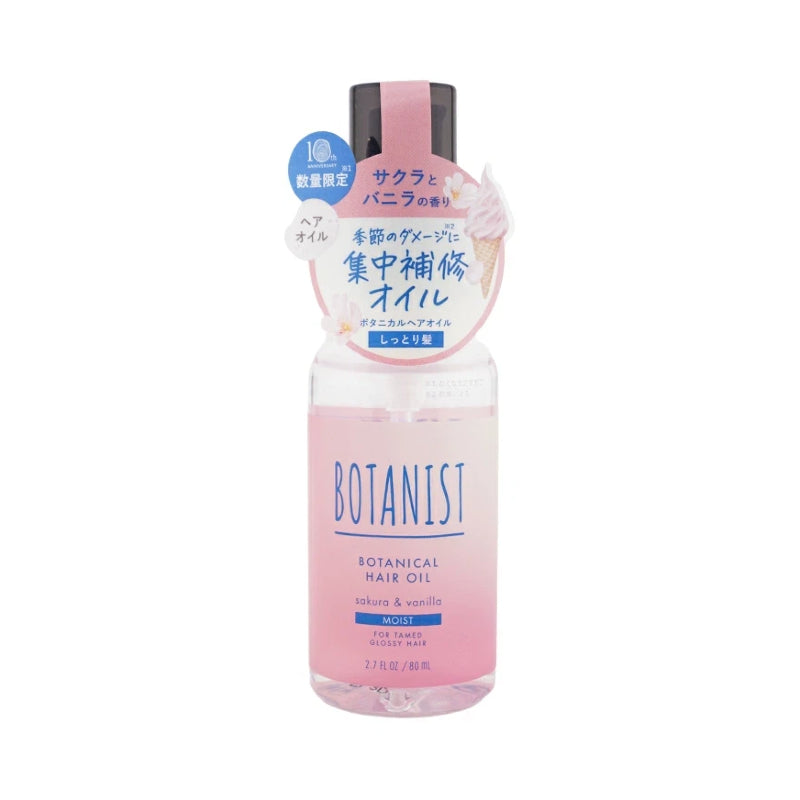 Botanist Sakura & Vanilla Moist Hair Oil
