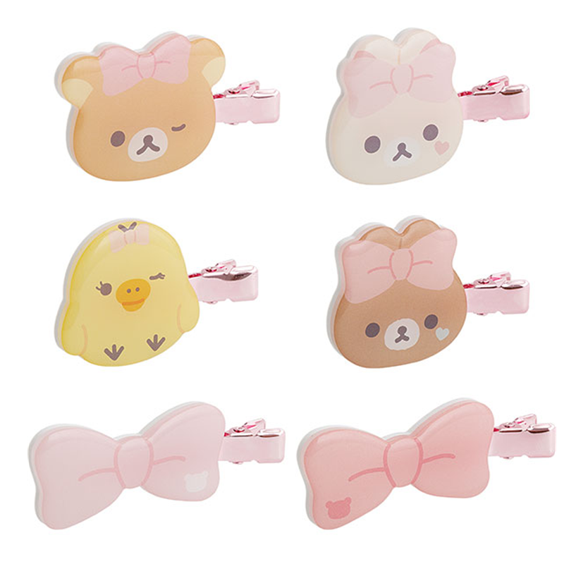 San-X Rilakkuma Ribbon Series Cute Hair Clip Blind Box (1 of 6 Designs)