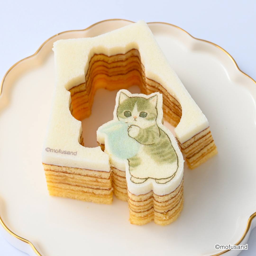 Katanuyaki mofusand Baumkuchen