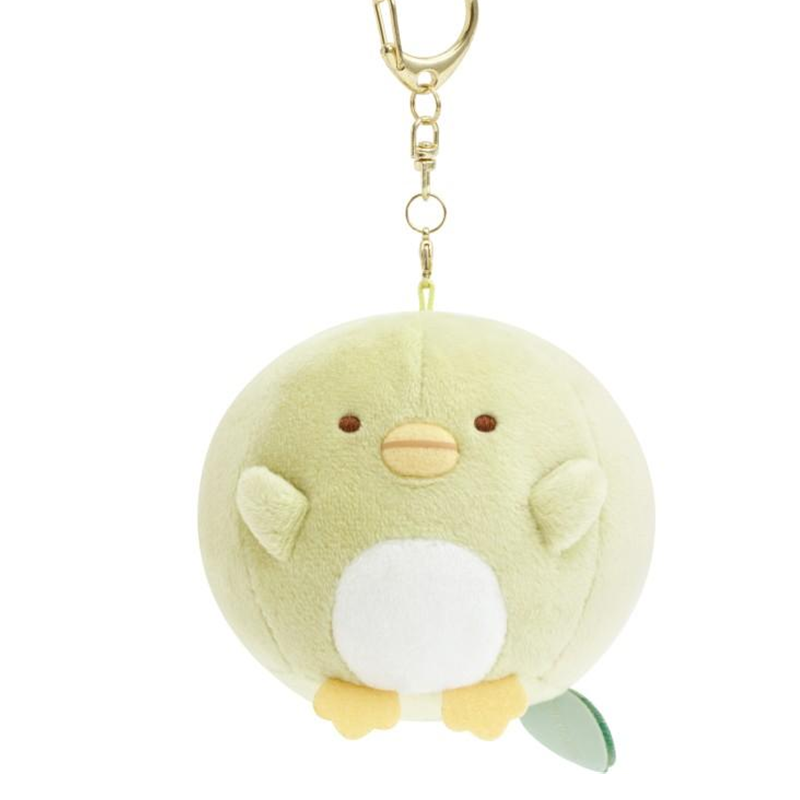 San-X Sumikko Gurashi Tanuki's Round Restaurant Plush Keychain
