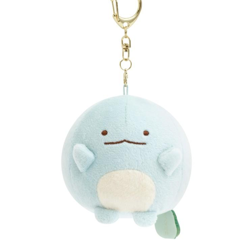 San-X Sumikko Gurashi Tanuki's Round Restaurant Plush Keychain