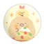 San-X Sumikko Gurashi Tanuki's Round Restaurant Pin (Random 1 of 6)