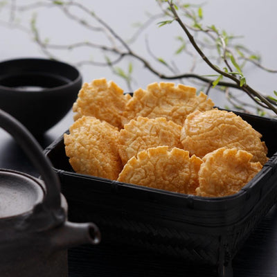 Ogura Sansou Ogura Meigetsu Soy Sauce Rice Crackers