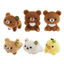San-X Rilakkuma - Chairoikoguma's Kumakyun Days Palm-Sized Plush Toy (Random 1 of 6)