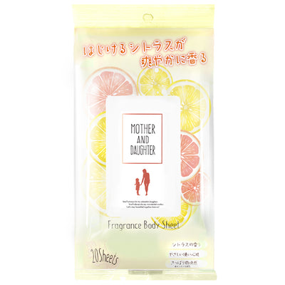 Mother & Daughter Fragrance Body Sheets (Fine Citrus Scent)
