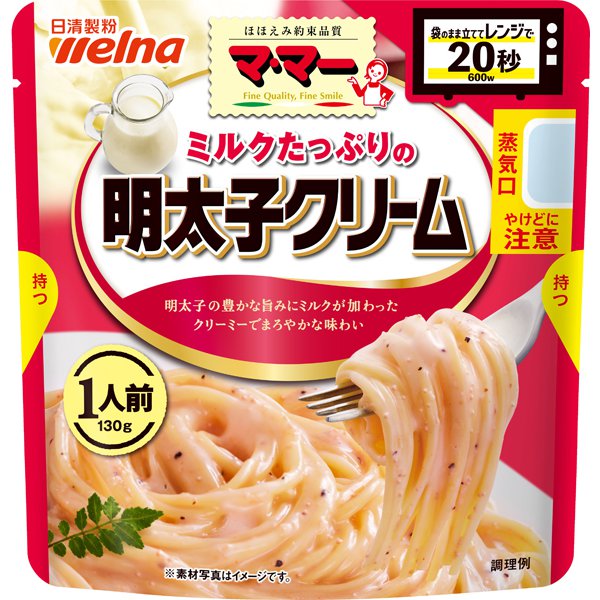 Nissin MaMa Mentaiko Spicy Cod Roe Cream Pasta Sauce
