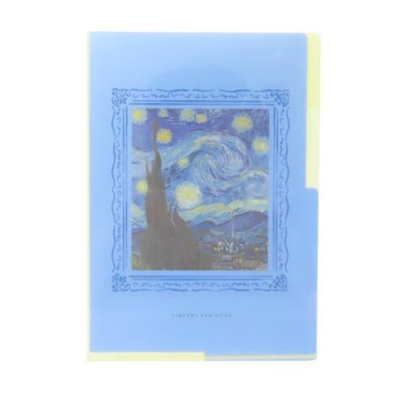 Green Flash Daily Museum Vincent Van Gogh A5 3-Pocket Folder