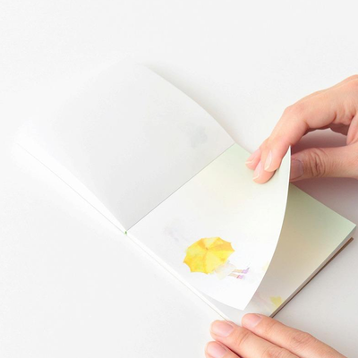 Green Flash - Memo Pads with Illustrations by Chihiro Iwasaki