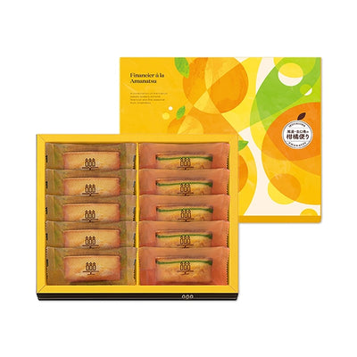 PREORDER Suzette Henri Charpentier Plain and Amanatsu Orange Financier Assortment