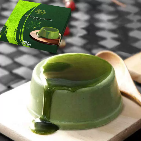 MILK BATON Kyoto The Matcha Pudding (4 pieces)