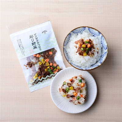 AKOMEYA TOKYO Crispy Bonito and Colorful Vegetable Furikake Rice Seasoning