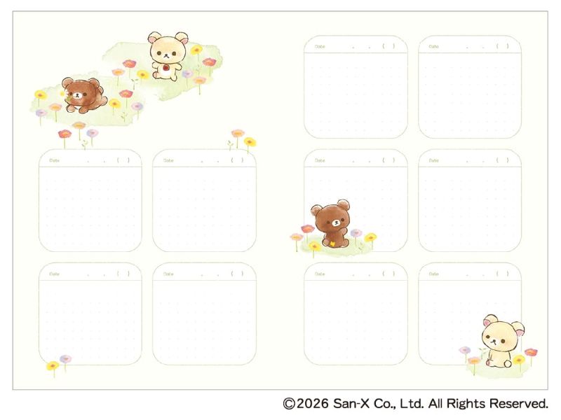 PREORDER San-X Take It Easy with Korilakkuma: A Daily Journal