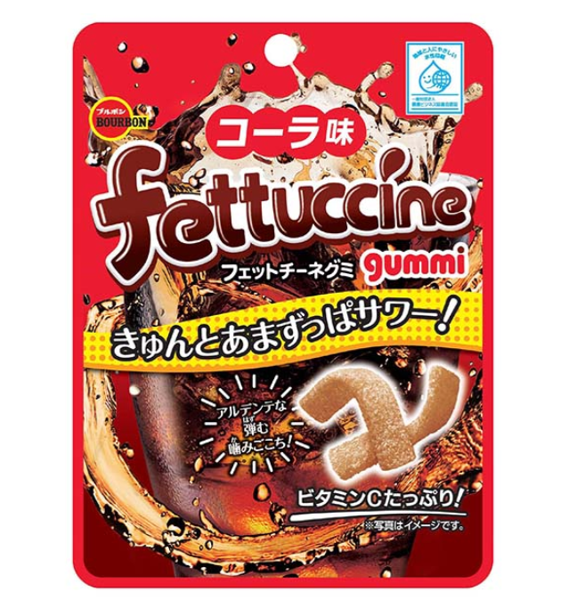 Bourbon Fettuccine Gummy – Cola Flavor – 50g