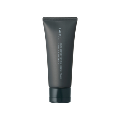 FANCL Skin Conditioning Cream Wash - Black and Smooth