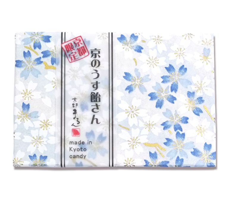 Kyoto Usu-Ame Cider, Grape, and Strawberry Candy in Oborozakura Box