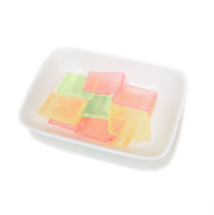 PREORDER Kyoto Marun Lemon, Melon, and Peach Usu-Ame Candy in Colorful Box