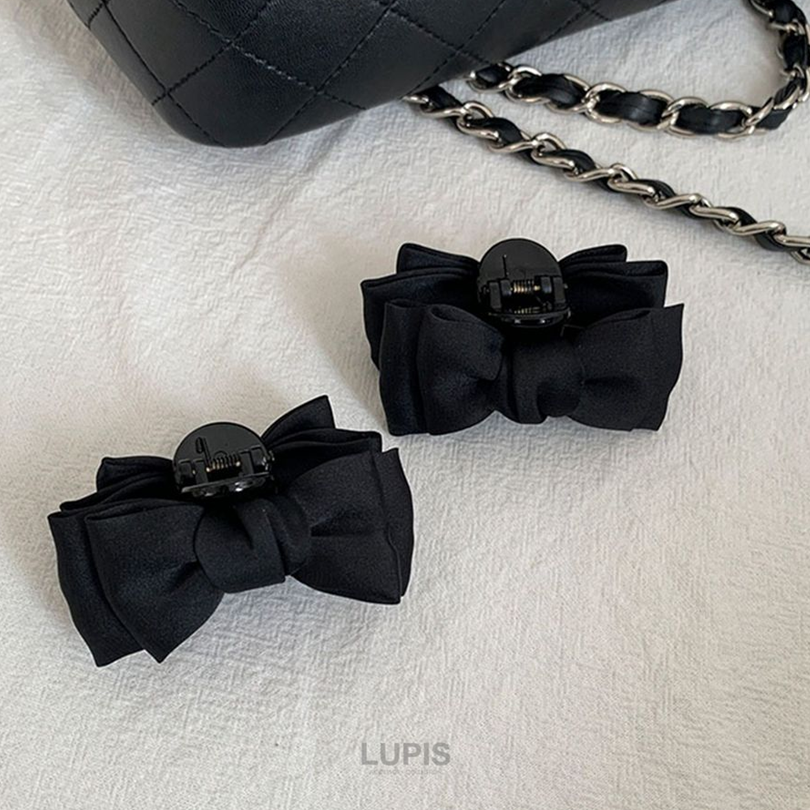 LUPIS Satin Bow Hair Clip