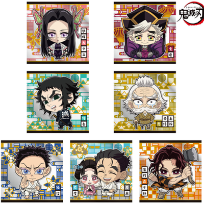 BANDAI Demon Slayer: Kimetsu no Yaiba Wafer Cookie with Random Chibi Sticker No. 14