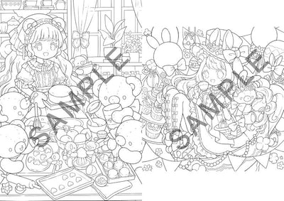 PREORDER  Cute Fairy Tale World: A Heartwarming Coloring Book