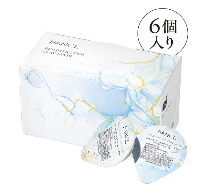 FANCL Bright and Cool Clay Mask Pods