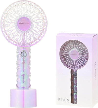 PREORDER Francfranc Frais Handy Fan (Purple Gel Quit)