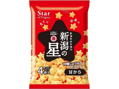 Echigo Star of Niigata Chips (Sweet Soy Sauce/Aonori Soy Sauce)