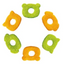 Calbee Veggie Fruit Rings – Spinach & Banana / Tomato & Apple