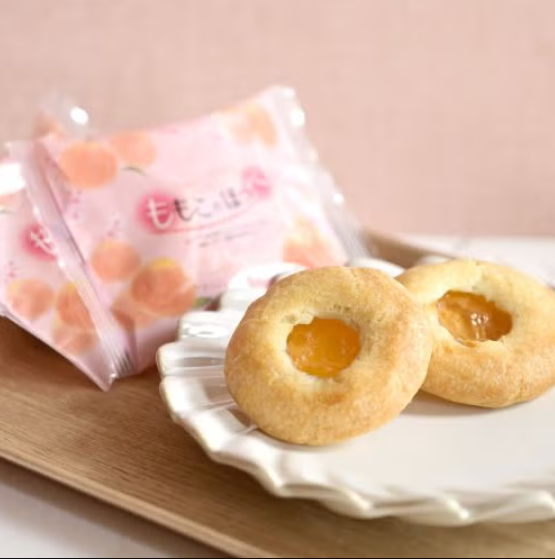 Okayama Momoko Momoko no Hoppe Peach Pie – 4 Pieces