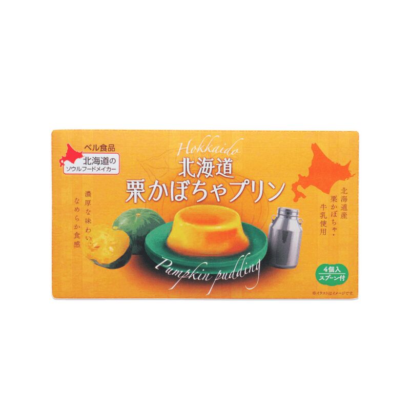 Bell Foods Hokkaido Pudding – 4-Cup Assortment