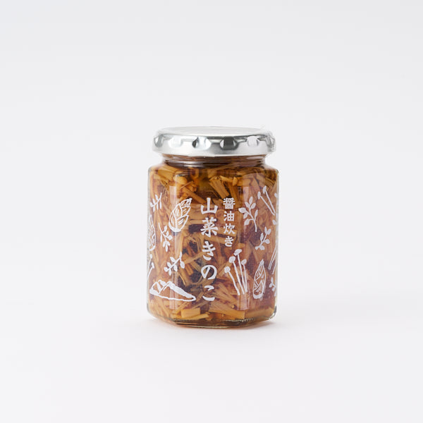AKOMEYA TOKYO Spicy Mountain Vegetable & Mushroom Mix / Soy-Simmered Mountain Vegetable & Mushroom Mix
