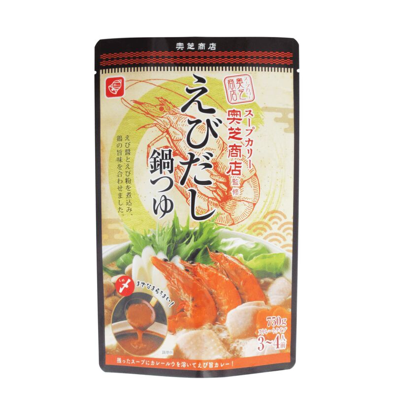 Bell Foods Okushiba Shoten Shrimp Dashi Hot Pot Soup Base