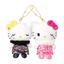 Sanrio Hello Kitty & Mimmy Nico Plush Keychain Collection