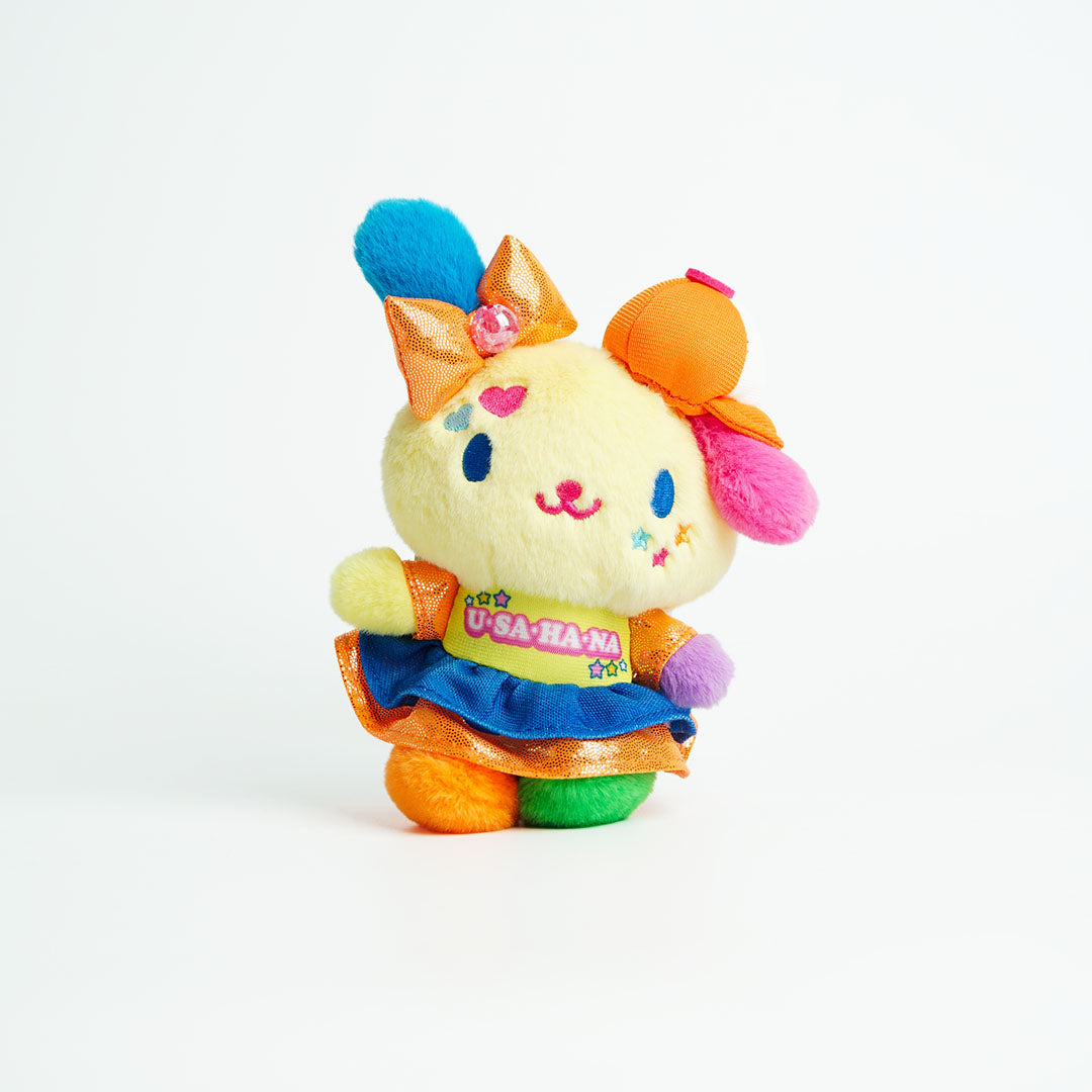 Nakajima Corporation Sanrio Vivid Cap Y2K Plush Keychain Usahana