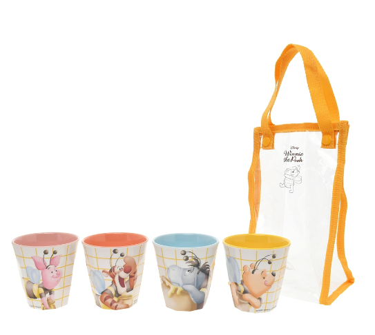 Disney Honey Day Winnie the Pooh and Friends Cup and Bag Set