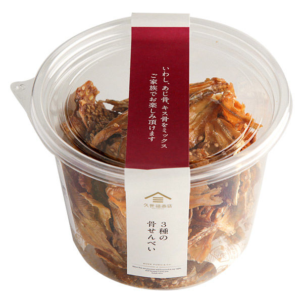 Kuzefuku Three-Variety Fish Bone Rice Crackers