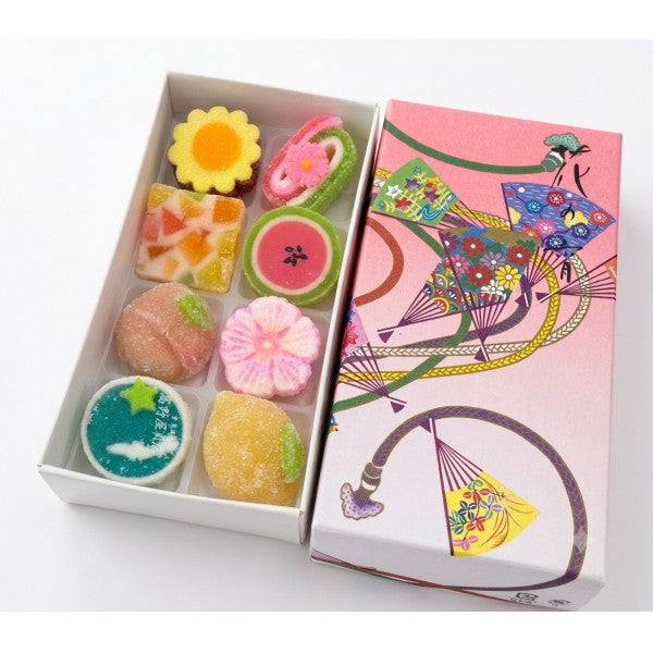 Takanoya Sadahiro Hana no Yoi Wagashi Assortment (8 Pieces) (Best Before 2026/10/8)