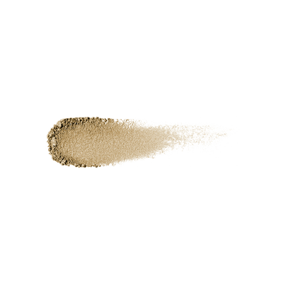 A single beige-colored powder eyeshadow from Shiseido Clé de Peau Beäuté Eye Color Solo, displayed against a black background.